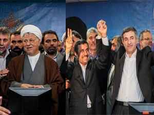 اظهارات هاشمي، احمدي نژاد و مشايي در ستاد انتخابات کشور