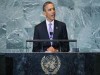 اوباما در سازمان ملل گفت تعهد ما به امنیت اسرائیل، قابل مذاکره نیست